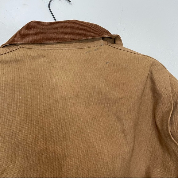 Carhartt Detroit Quilted Nylon Lined Firm Duck Jacket Vintage - Picture 11 of 16